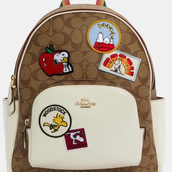 Coach Handbags - Coach x Peanuts Backpack Patches